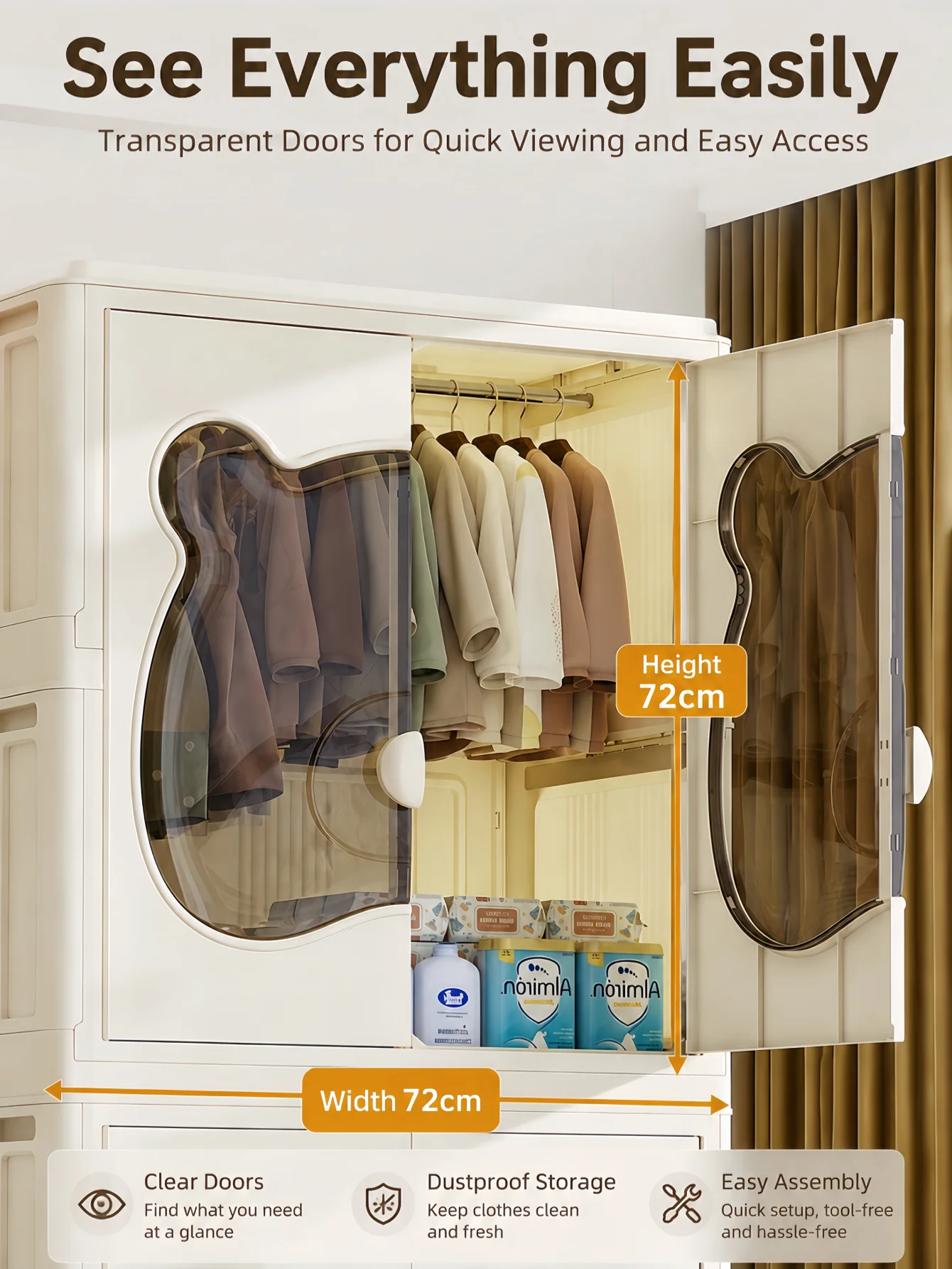 Шкаф для хранения в детской ко – обзор и цена Baby Nursery Closet Organization