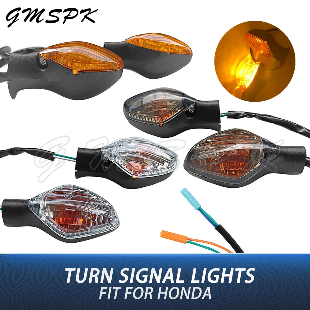 

1 Pair Motorcycle Bulb Turn Signal Indicator Lights Flashing Lamp Fit for Honda MSX 125 Grom CTX700 NC 700 750 S/X/D CMX 500 300