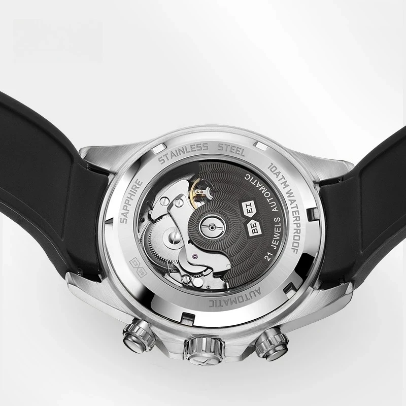 Business Multifunctional Men's Watch Automatic Mechanical Sapphire Man Watch Waterproof Luminous Fashion Watches