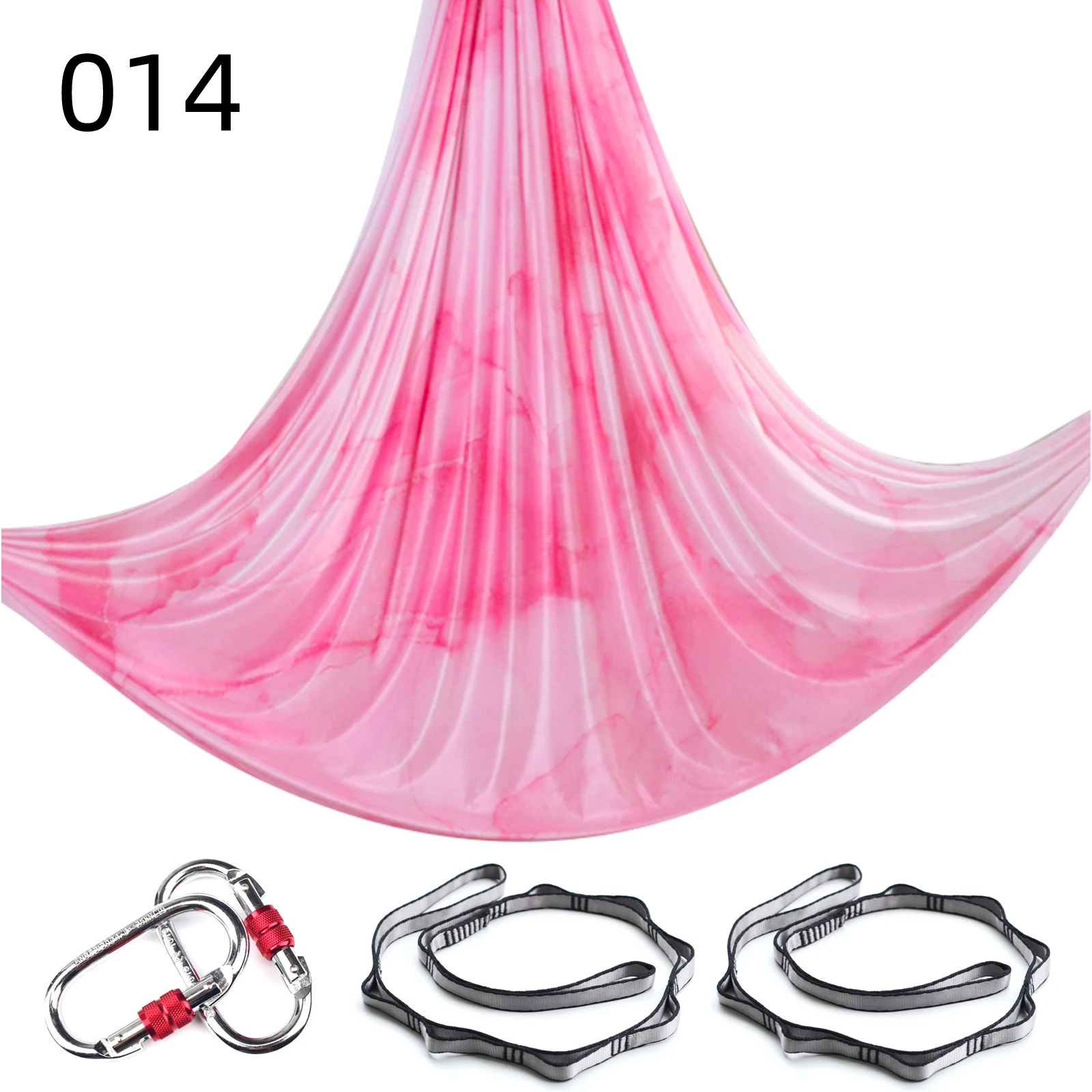 NEW 6m Aerial Yoga Hammock Set Gradient Style-1 Aerial silks Yoga Fitness Stretch Belt For GYM Indoor Yoga Studio