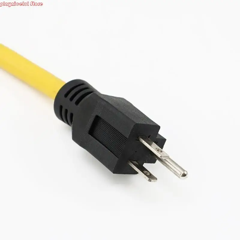E8BA 3 Prong Male Plug to 3 Prong Male Receptacle Adapter Power Cord Adapter - Image 3