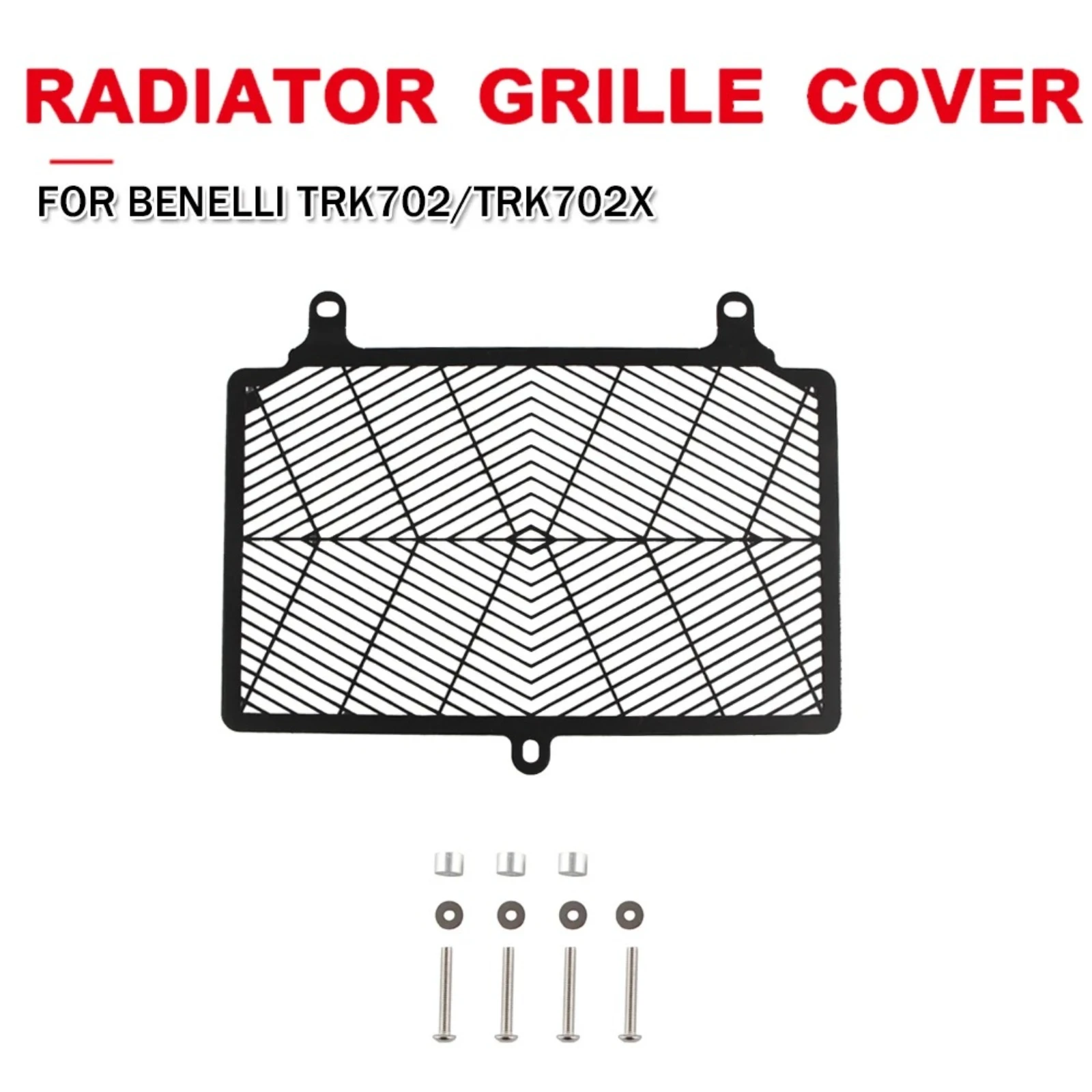 

Motorcycle Radiator Guard Grill Grille Water Tank Cooler Protector For Benelli TRK702 TRK702X 2022 2023 2024 Accessories Cover
