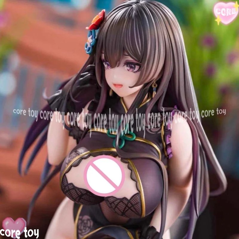 New Magic Model 1/6 Scale Static Anime Figure Cheongsam Girl Painted Collectible Statue Desktop Decoration For Adult Collectors