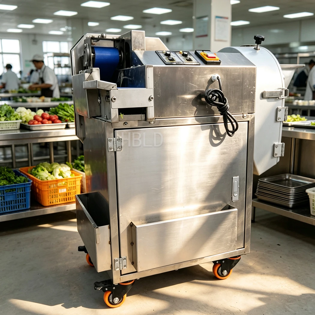Commercial Veg Cutter Automatic Food Dicing Machine,120‑850kg/H,for Small Food Factory Production