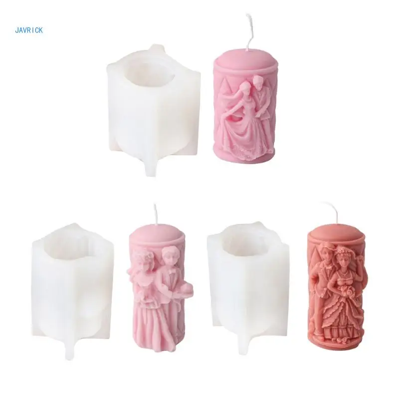 Sturdy Silicone Mold for Creating Elegant Portrait Reliefs Charm