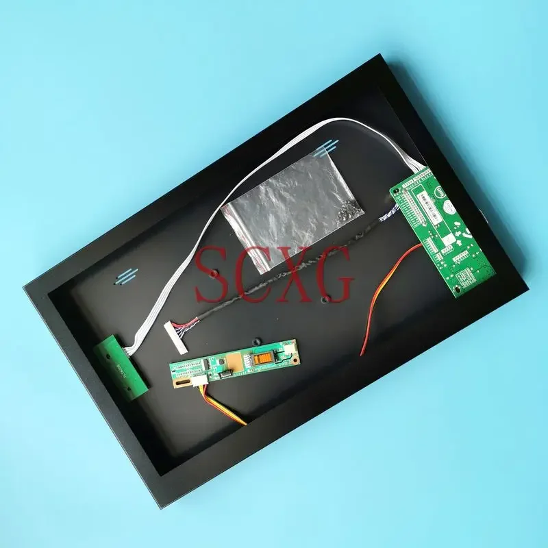 Fit HSD150PU15 ITUX97C HV150UX1 LTN150U4 30-Pin LVDS 1CCFL Metal Case+58C Controller Board 1600*1200 15