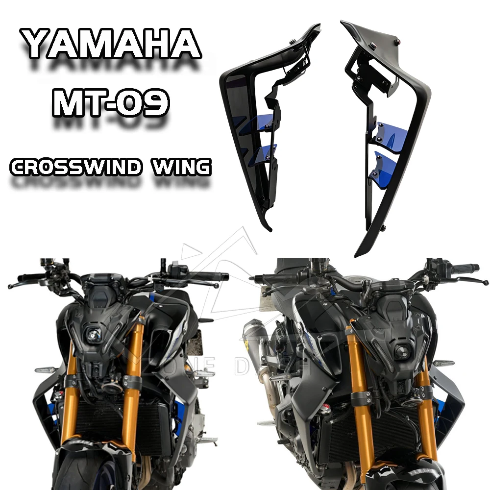 For YAMAHA MT-09 SP 2021-2023 MT09 21-23 Motorcycle Accessories Sport Downforce Naked Side Spoilers Aerodynamic Wing Deflector
