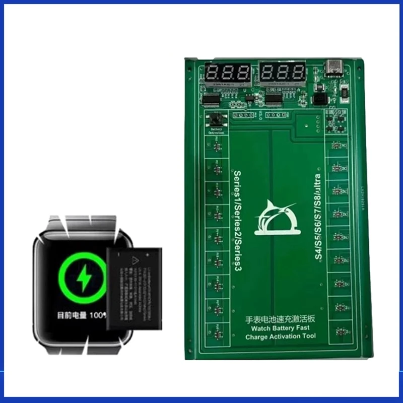 Watch Battery Bctivation Board For Iphone Iwatch S1 S2 S3 S4 S5 S6 S7 S8 Activation Fast Charge Activation Tool, Easy To Use