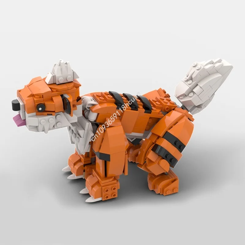 526 pçs moc growlithe criador 3 1ed modelo blocos de construção montar presentes natal brinquedo diy ideia criativa tijolo crianças aniversário