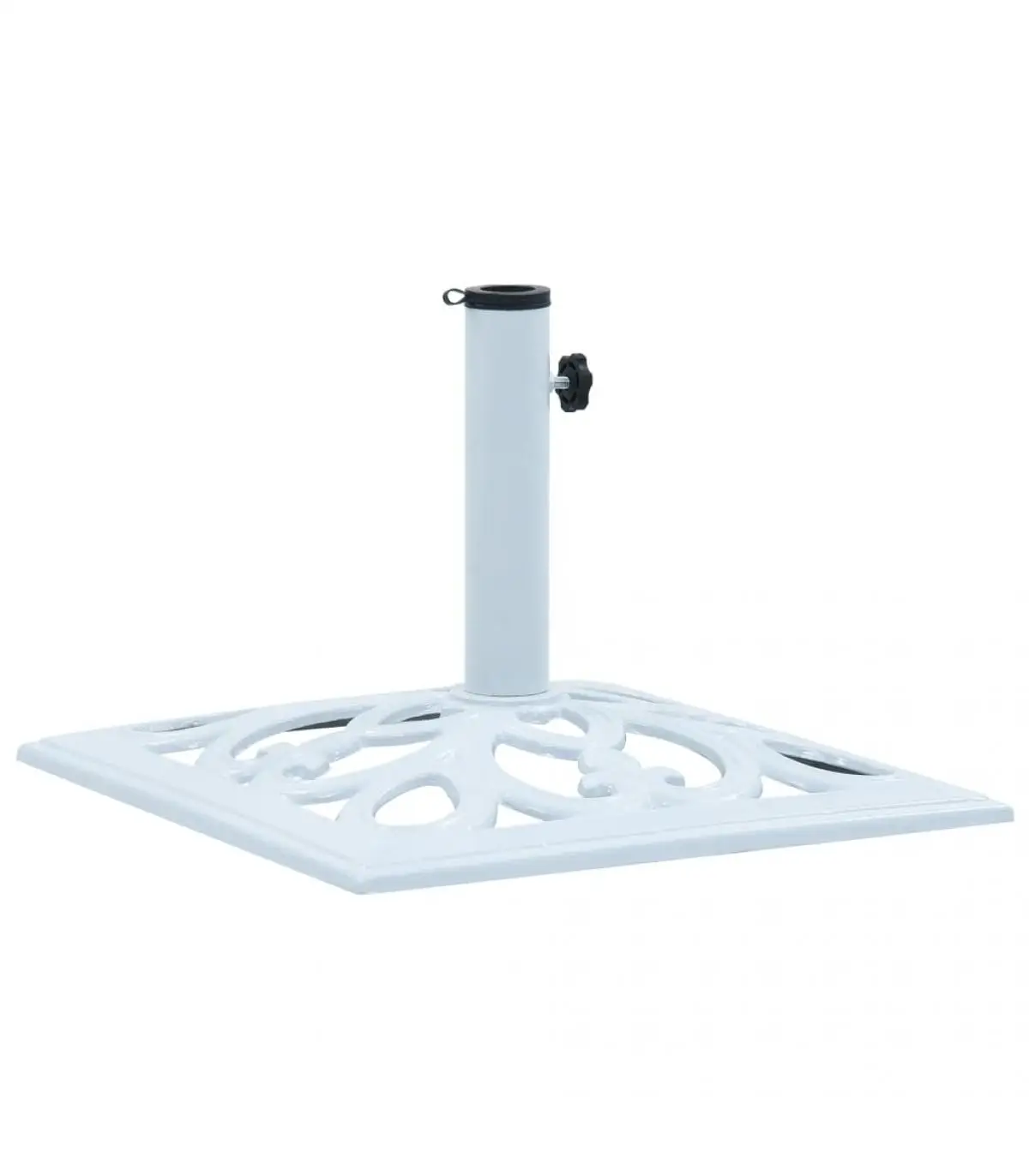 Umbrella Bases White Cast Iron Umbrella Base 12 kg 49 cm