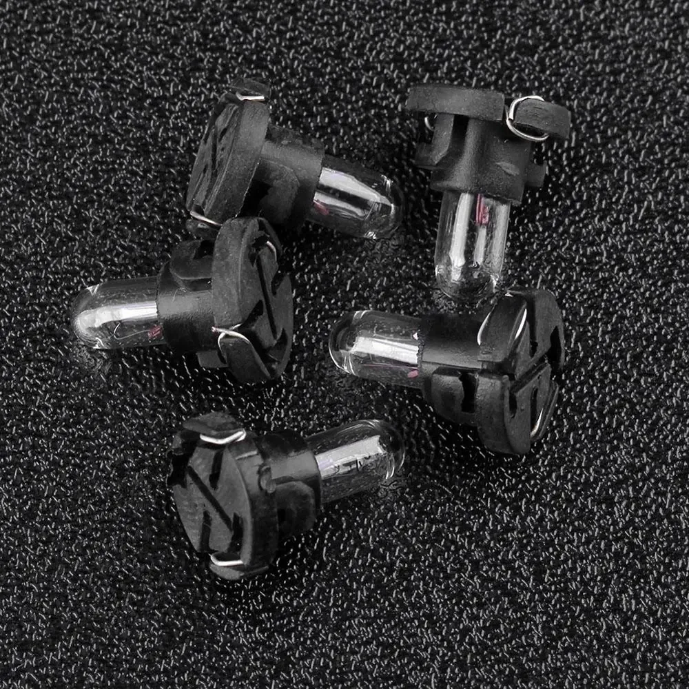 5Pcs Car Wedge Dashboard Warming Indicator T3/T4.2 Led Light Bulbs Super Bright 12V Led Car Interior Lights Accessories