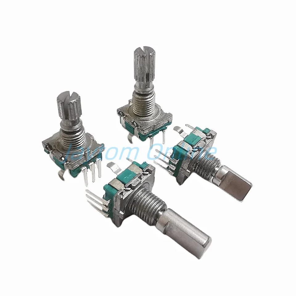 

5 шт. поворотный кодирующий переключатель EC11 цифровой потенциометр с кнопочным переключателем 5-контактный 20 позиций