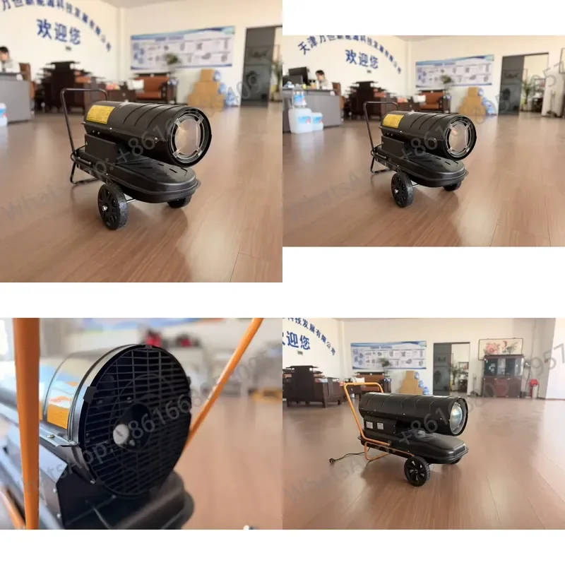 Safe & Energy-Saving Mobile High Efficiency New Energy Oil Fuel Heater Large-scale Areas