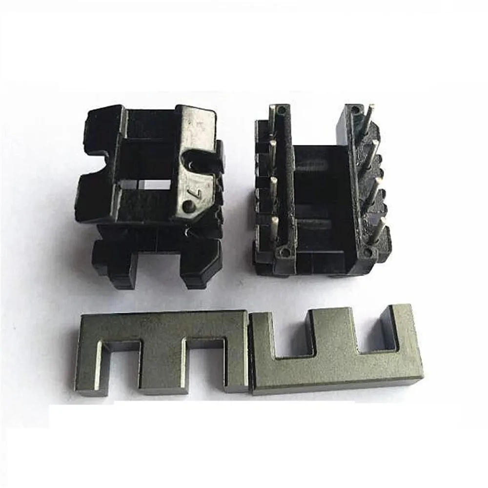 

high frequency transformer EE22 ferrite core PC44 and bobbin vertical 4+4pins 15set/lot free shipping