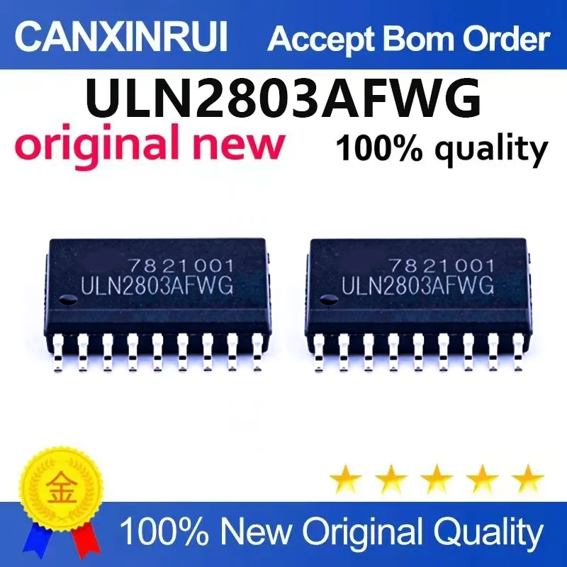 (5pcs-100pcs)Brand new original ULN2803AFWG 7.2mm wide body SOP18 Darlington transistor ULN2803AG