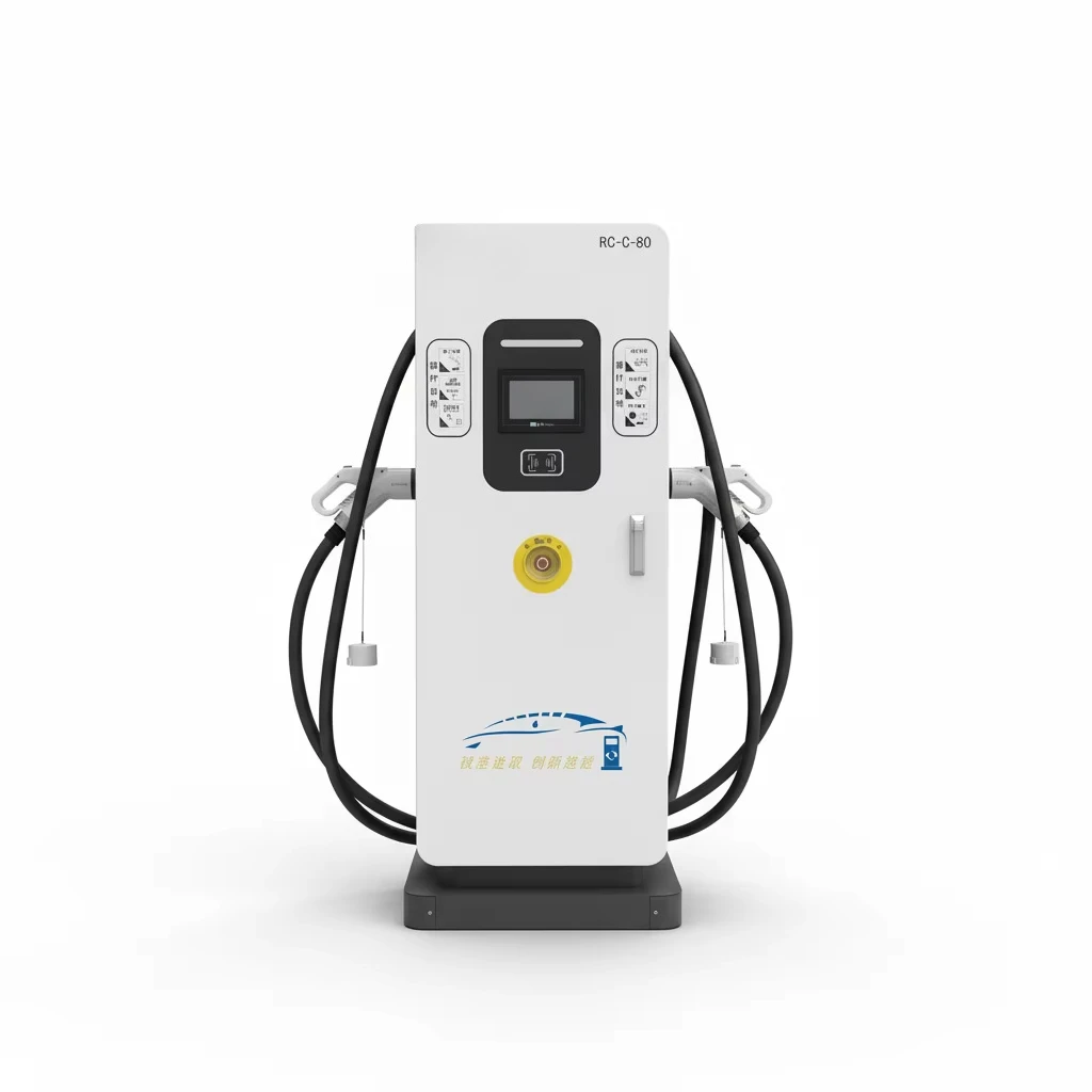 60kw 80kw DC EV Charger Stable Output Fast Charging Station for Electric Cars Bus and Commercial Vehicles