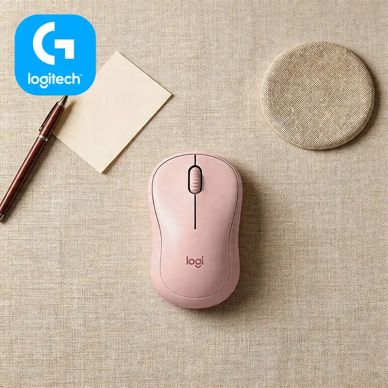 

Logitech M221 Silent Optical Mouse - Quiet Click System, 1000 DPI, USB Receiver, Perfect for Students Office Workers