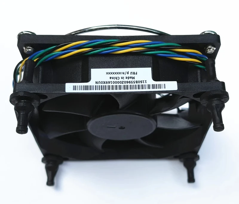 Sasis kipas pendingin bantalan bola 4 kawat, kipas pendingin 12V 0,70 A 8025 8CM