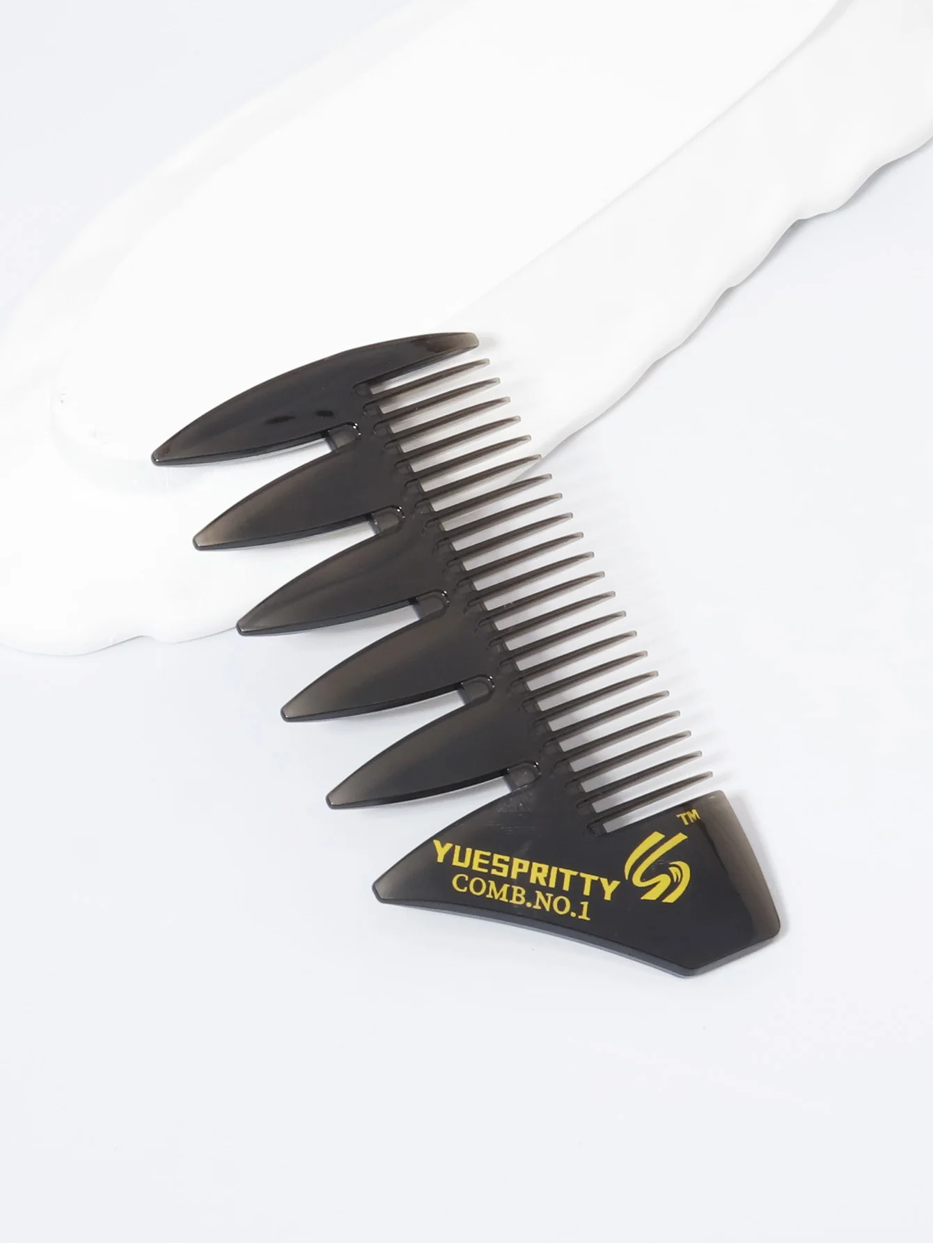 Afrikanischer Haarstyling-Kamm, Weitgezahnter Lockenkamm, Professionelle Styling- und Friseurwerkzeuge für Haaraccessoires – Detail 5