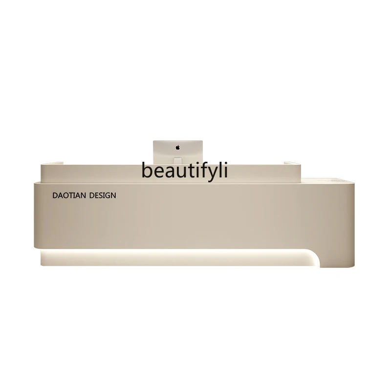 

Beauty salon reception desk medical beauty clothing store checkout page yoga studio bar table