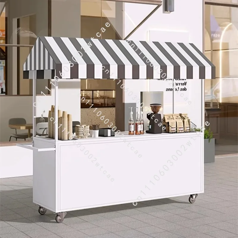 Food Truck Commercial Float Market Stall  Outdoor Stall Trolley Night Market Mobile Stall Snack Car