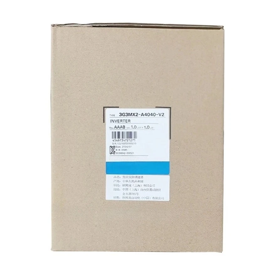 

Новый регулятор скорости с переменной частотой 3G3MX2-A4040-V2 для OMRON 3G3MX2-A4040-V2