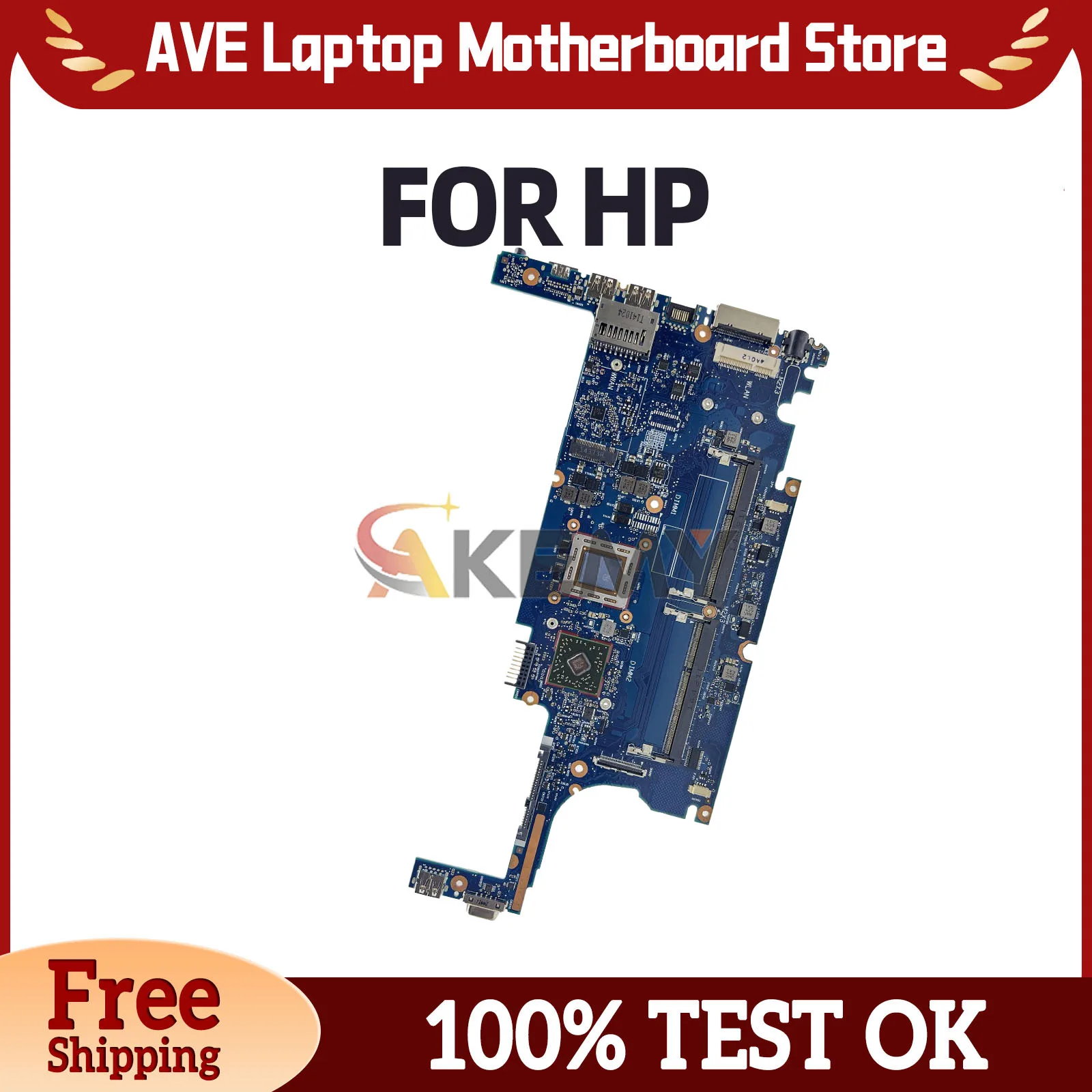 

6050A2631301 Motherboard For HP EliteBook 725 G2 802505-001 802507-001 Laptop Mainboard A6-7050B A10-7350B Fully Tested