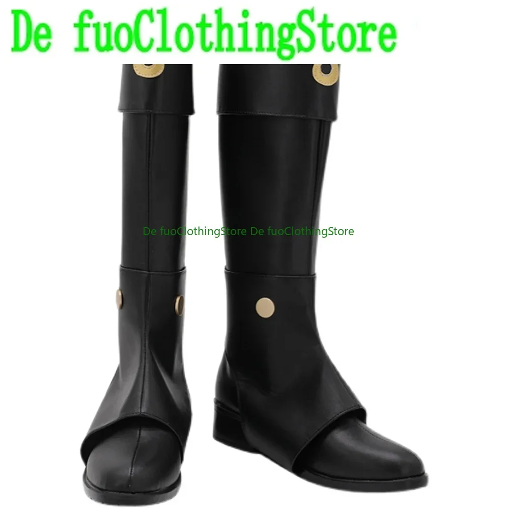 

DefuoClothing сделал мне принцесса Клод Обувь для косплея Сапоги Аниме Рождественская игра Аниме Магазин обуви на Хэллоуин