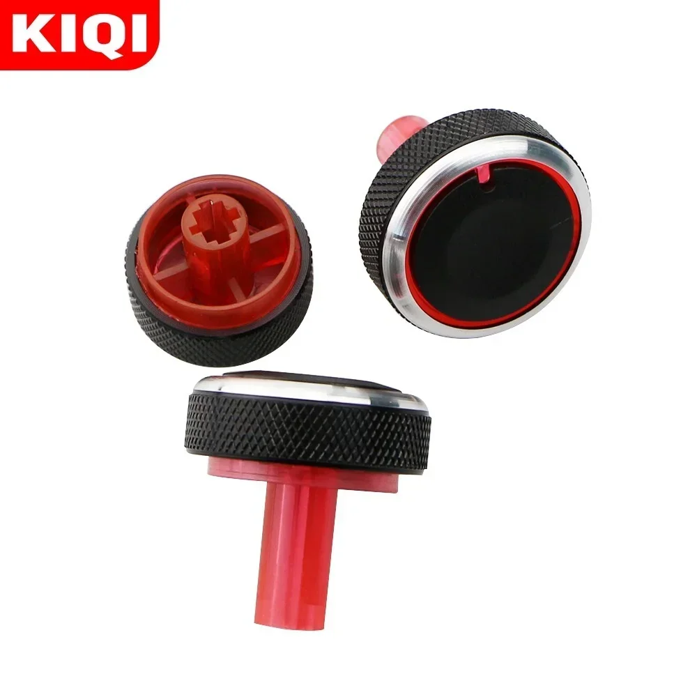 KIQI AC Knob for Nissan Versa Note March Micra Cube Almera Latio Sunny Air Conditioning Heat Control Switch Knobs Accessories