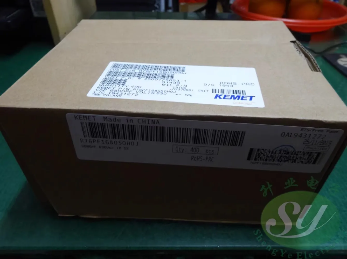 20PCS KEMET AV R76 0.0068uf/630V 6.8nf 6800pf 6n8 New film capacitor 10MM