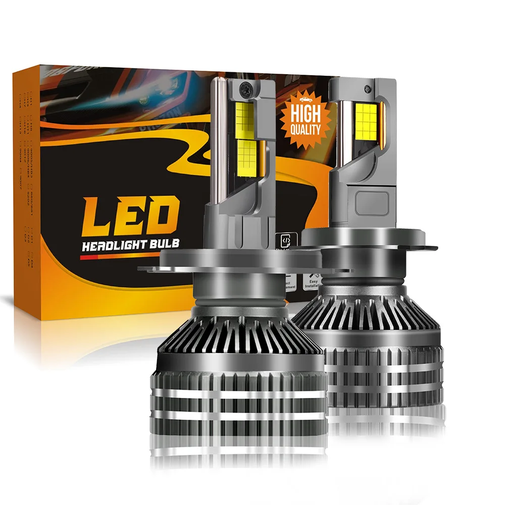 

260W High-Power H7/H4 LED Car Headlights Triple-Copper Cooling 12V/24V Auto Tools & Car Accessories