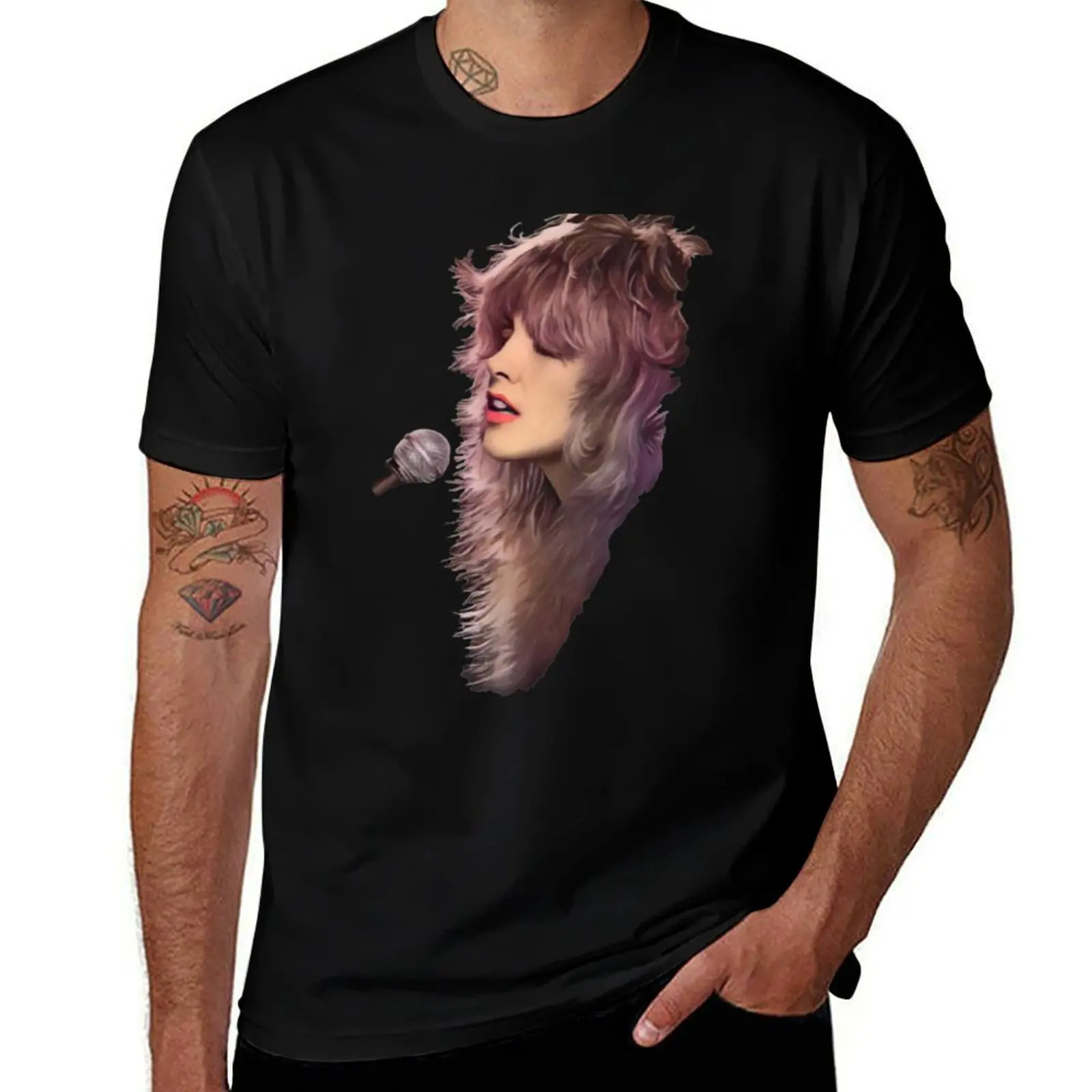 Stevie Nicks Nice T-Shirt Plus Size Everyday Tee Shirt
