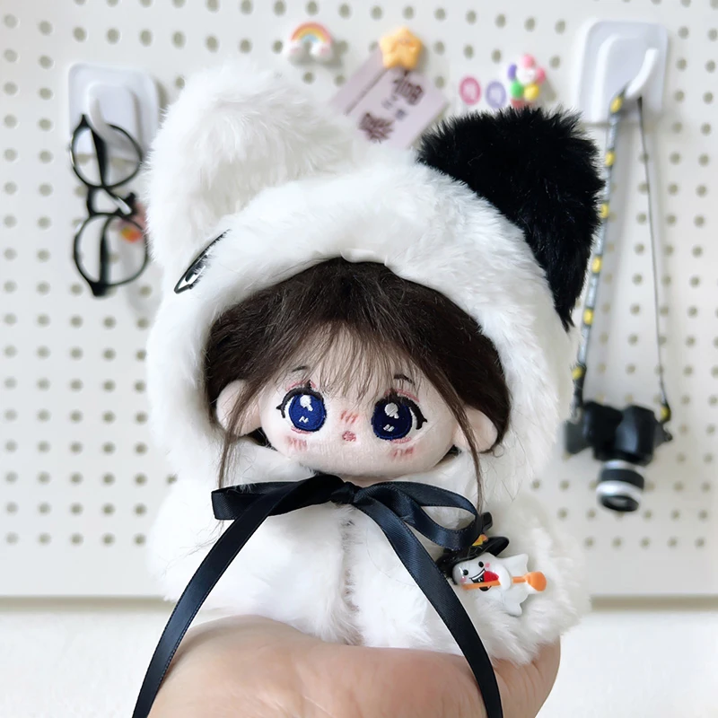 

Original 10/15/20cm Cotton Doll Clothes Super Cheap And Affordable Imitation Rabbit Fur Halloween Cloak And Cloak