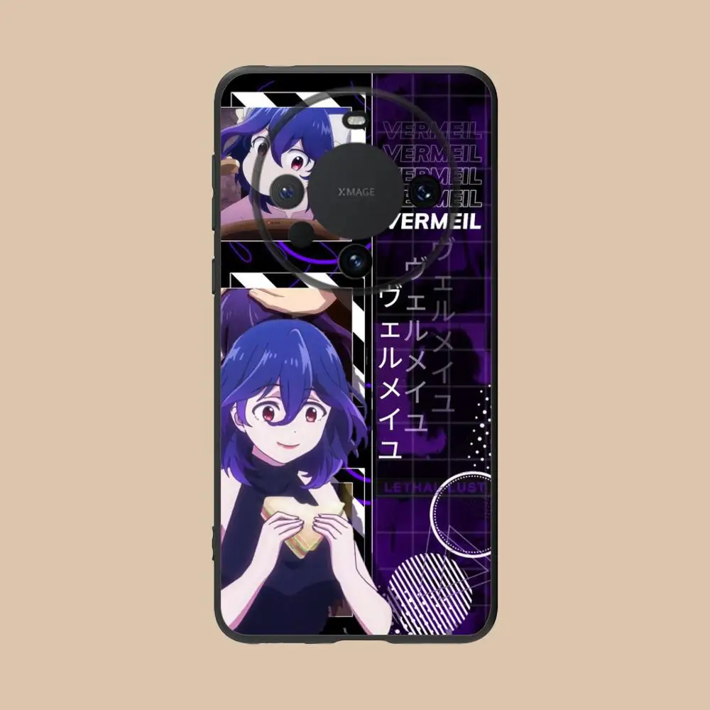 Kinsou Vermeil funda de teléfono móvil para Huawei Mate 60 50 40 30 20 10 Pro Plus Lite E 5G Color protección Smartphone cubierta de lujo