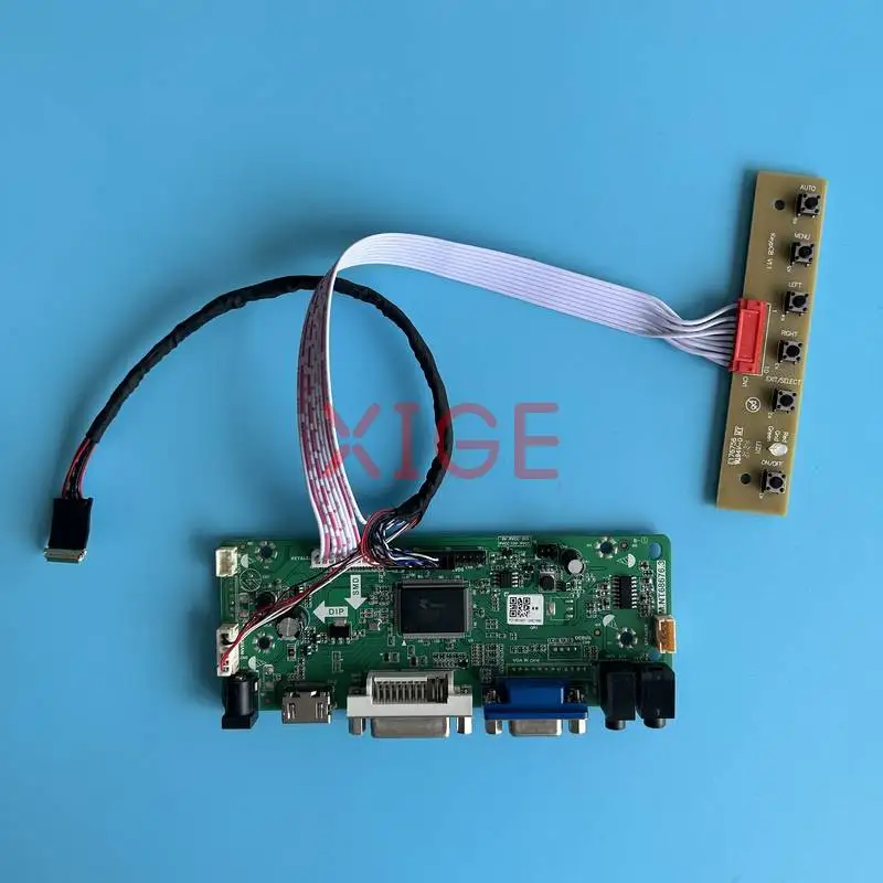 

Controller Board Fit M101NWN8 LP101WH1 HSD101PHW1 HT101HD1 40 Pin LVDS HDMI+DVI+VGA Laptops Monitor Screen 1366x768 1366*768 Kit