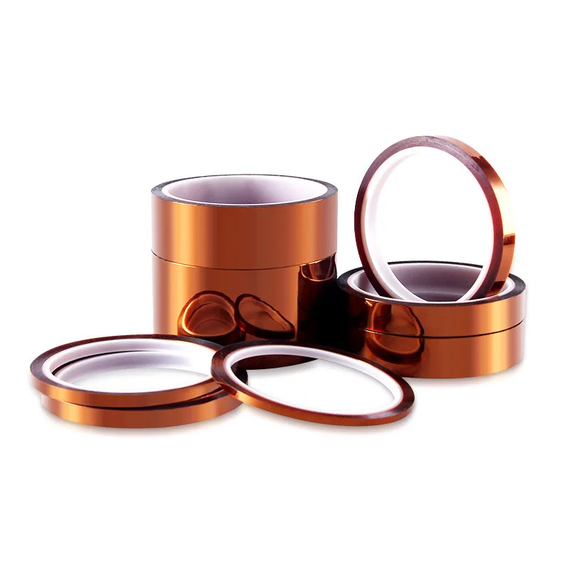 5-60 مللي متر كابتون الشريط بوليميد لاصق عازل كابتون الشريط الكهربائية العازلة الحرارة الشريط لحماية العزل PCB