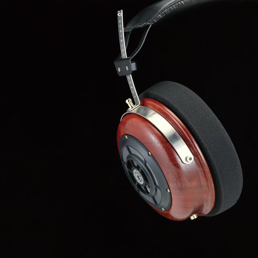 ELFINEAR Kit de carcasa de accesorios para auriculares, auriculares para juegos con cable sobre la oreja, Padauk de madera maciza, Kit DIY de alta gama para audiófilos