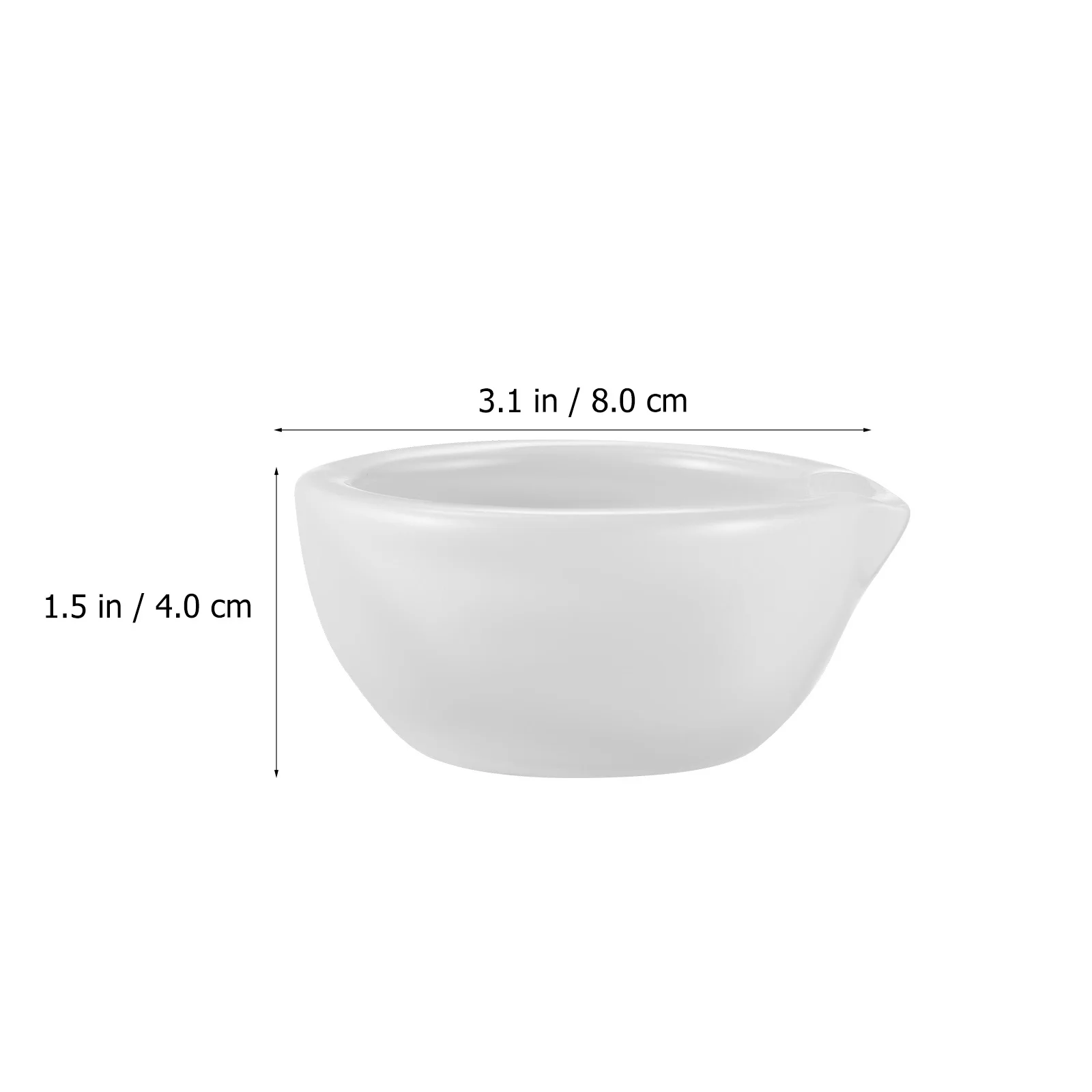 

2Sets Porcelain Mortars Set Small Rough Interior Bowls Pestles Manual Grinding Seasonings Herbs Mortars and Pestles