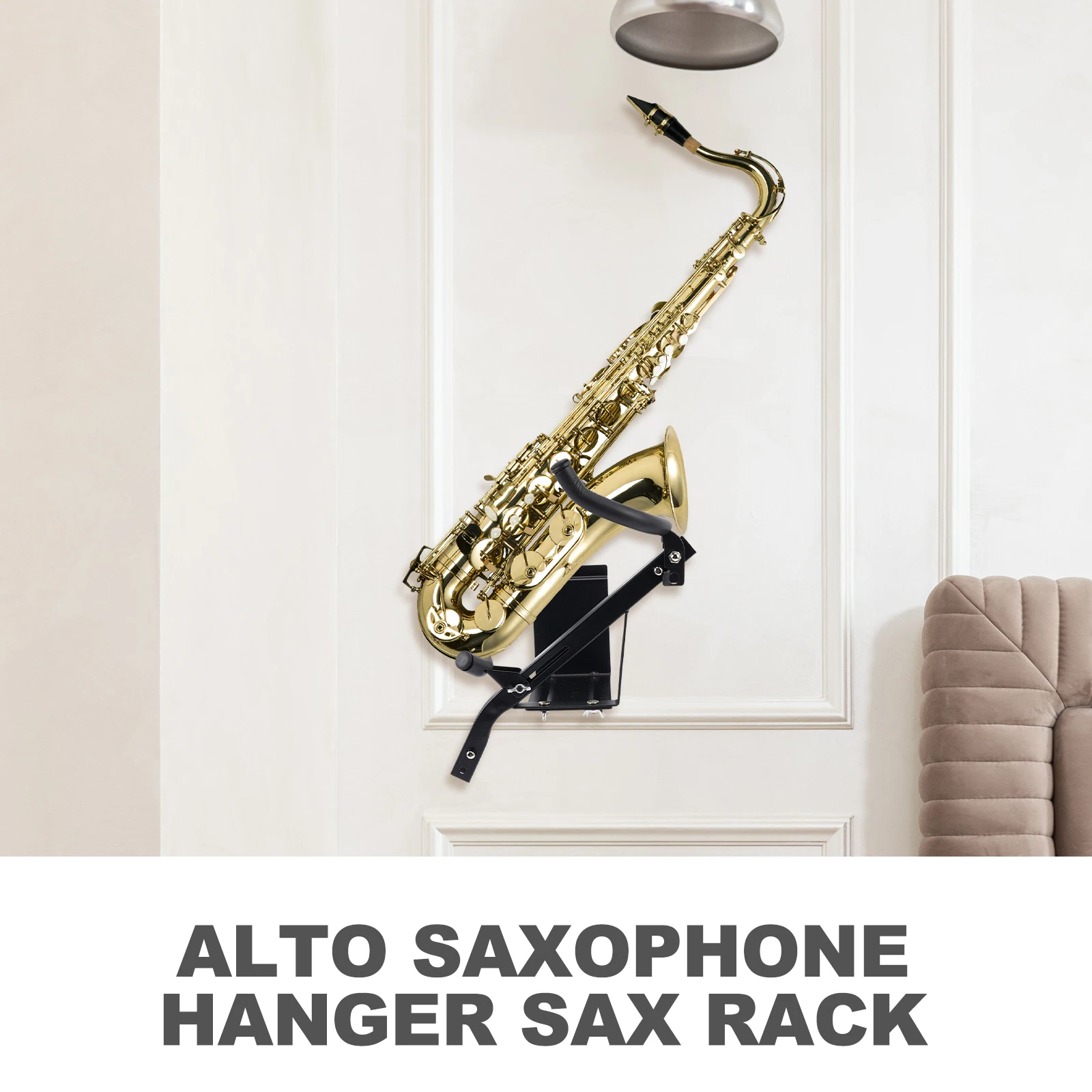

Saxophone Wall Hanger For Alto Tenor Sax Storage Rack Iron Bracket Wind Instrument Hook Display Stand Music Room Home