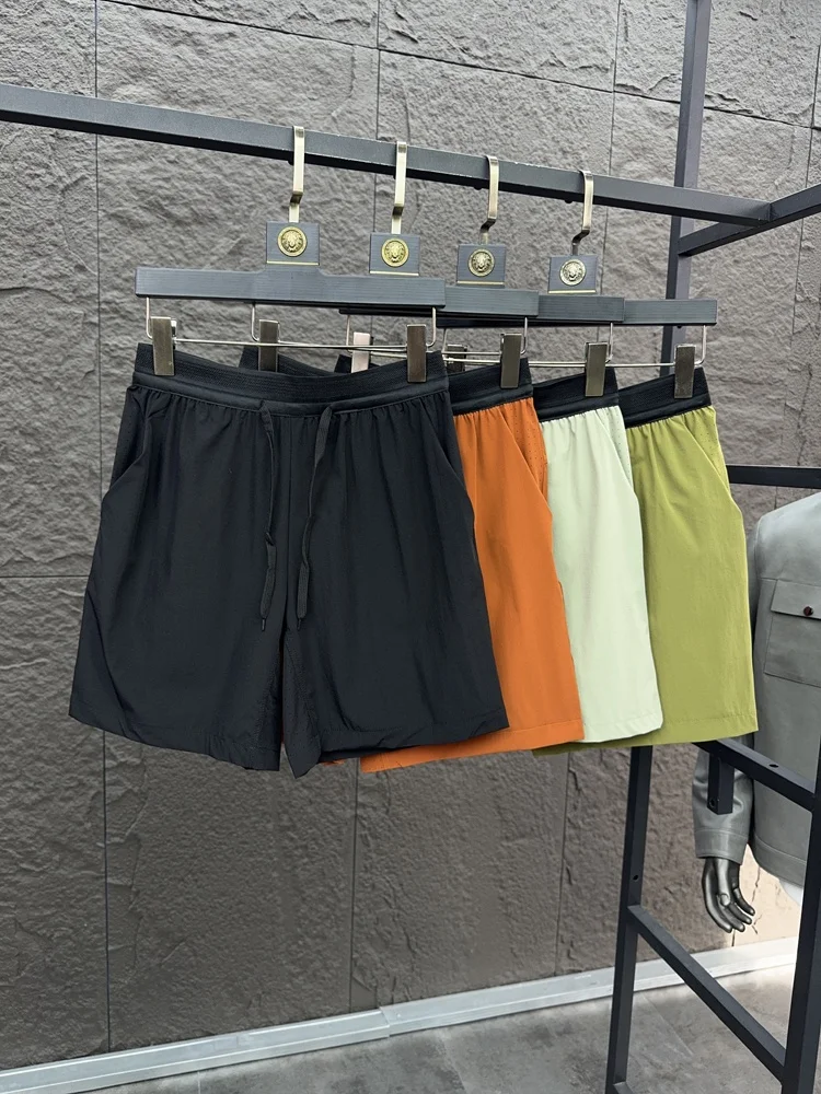 

Мужские спортивные шорты для бега на открытом воздухе Pampa&Brand: дышащие, быстросохнущие, повседневные, летние, модные, городские, стильные, цветные