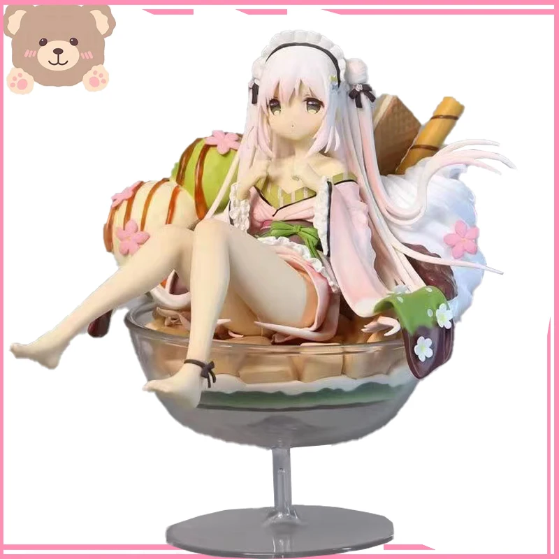 

1/6 Girls Toys Shiratama Komame Native Grizzry Panda Japanese Anime 20cm PVC Action Figure Toy Model Doll Game Collectible