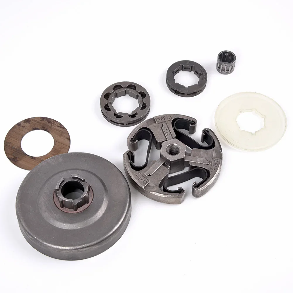 3/8 Rim Sprocket Clutch Drum Kit Includes Clutch Drum Clutch Assy 2 Sprocket Rims Clutch Bearing And Gasket For