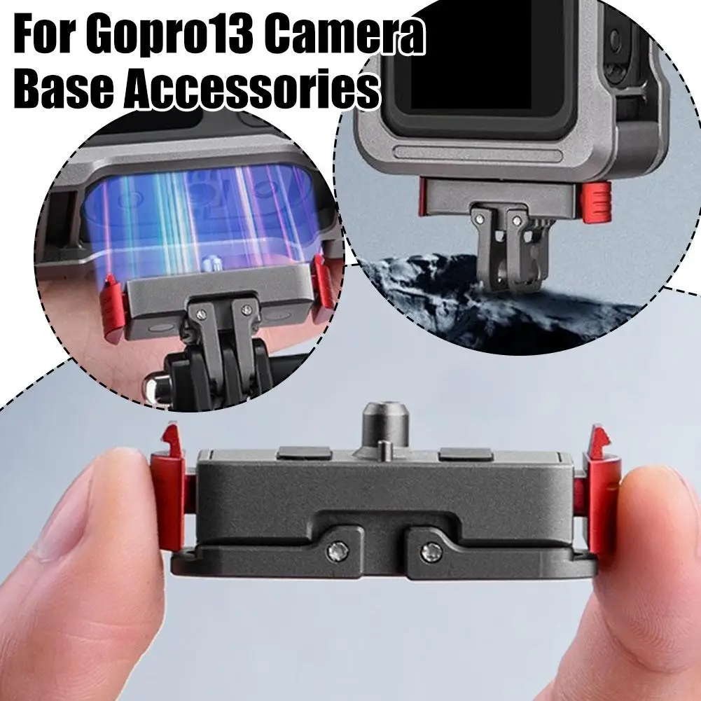 Suitable For Gopro13 Sports Camera Quick Release Base Accessories E8Q6