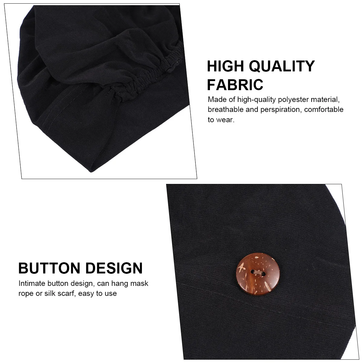 1Pcs Women Head Wrap Polyester Stretch Chemotherapy Cap Lightweight Breathable Sunscreen Turban Night Sleep Hat Windproof