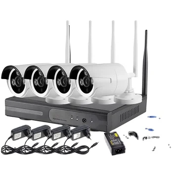 XONZ DIY CCTV 시스템, 무선 IP 카메라 키트, 4CH, 8CH