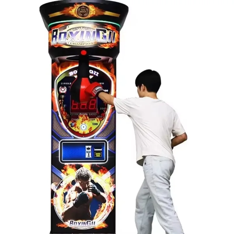 Custom New Entertainment Ultimate Maquina Boxing Emulator Arcade Game Machine Adult Electric Intelligent Boxing Punching Machine