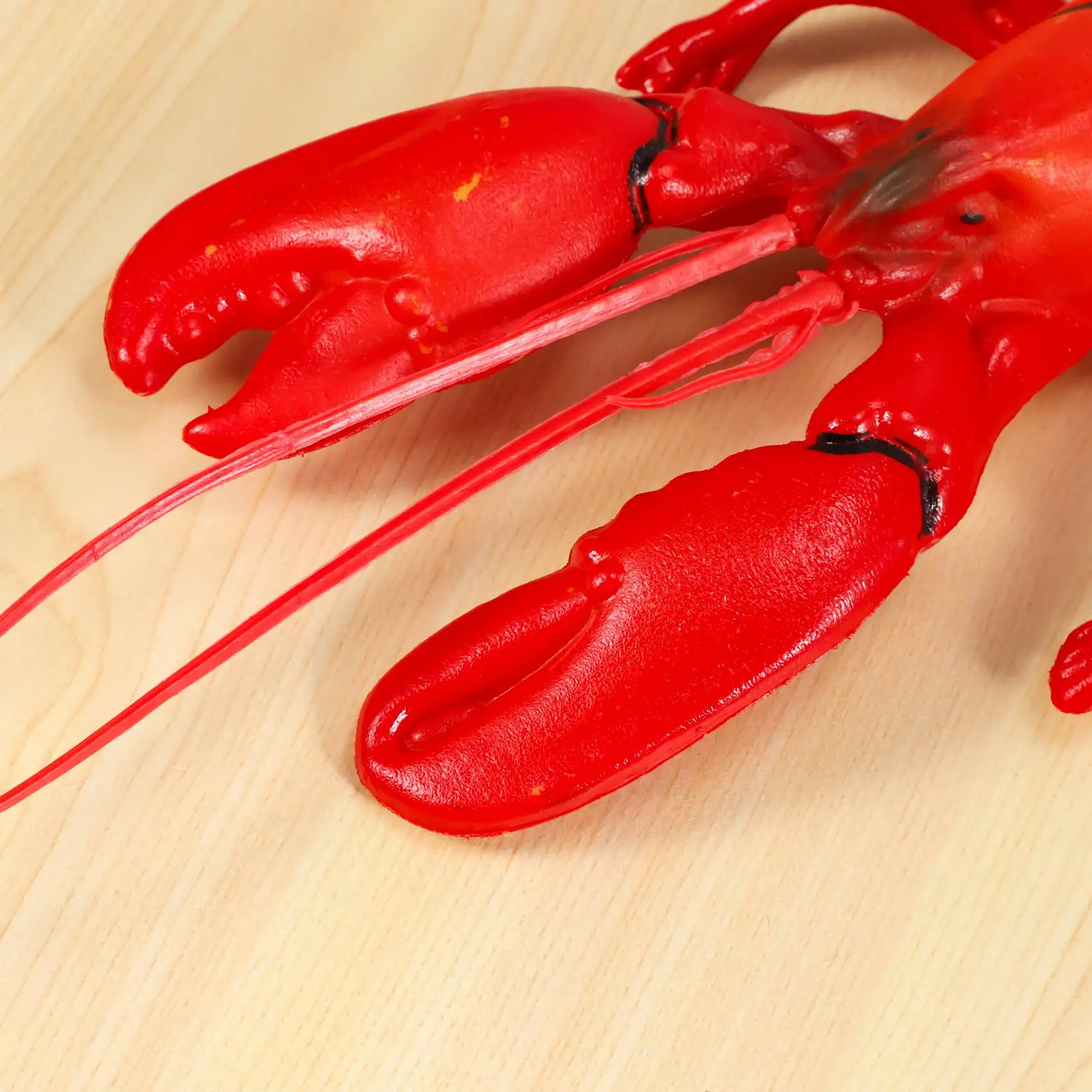【Today-Only!】12 X 5 Inch Big Fake Lobster Model For Dispaly Artificial Marine Animals Decoration