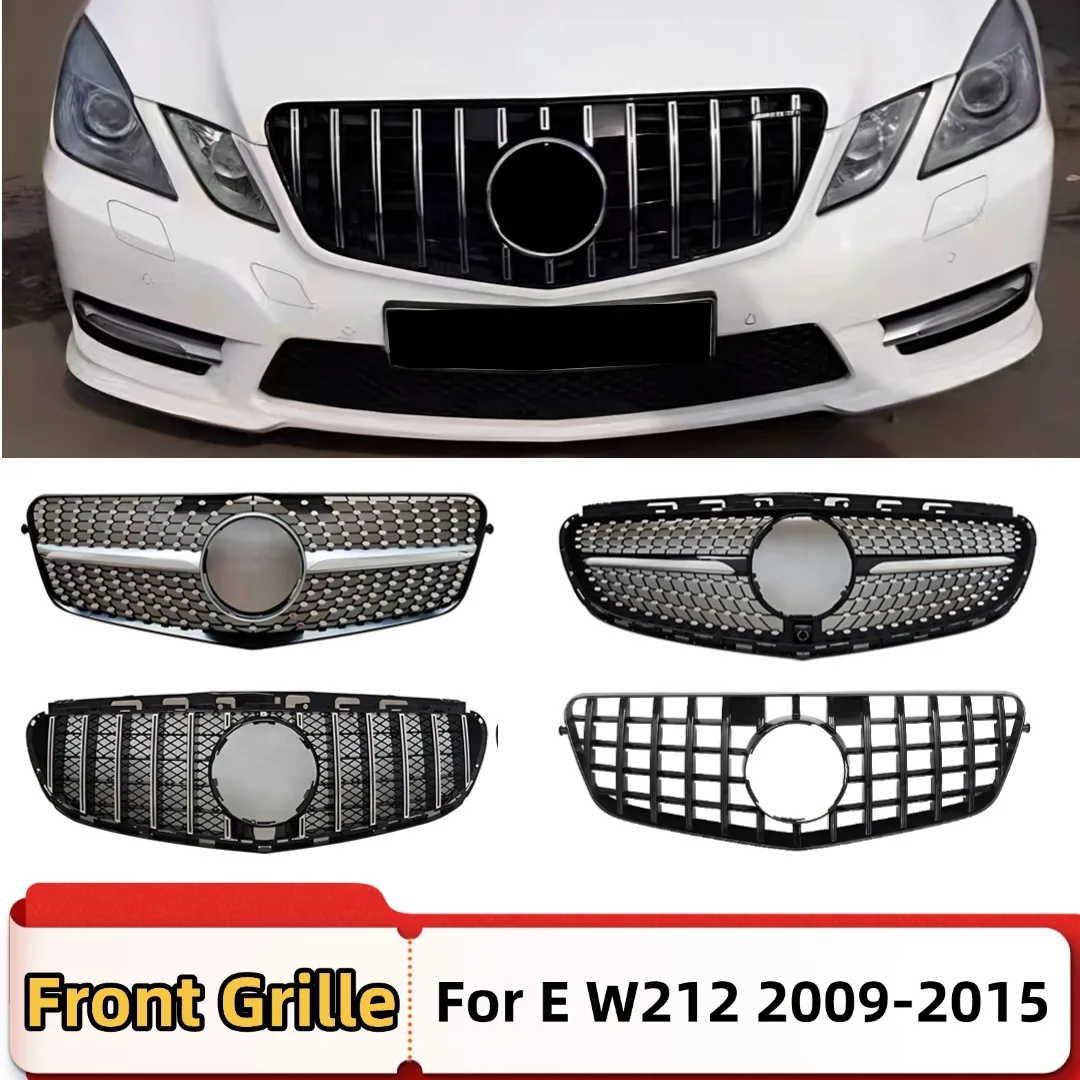 

Front Mask Grille Bumper Grill Facelift Body Kit Tuning Accessories For Mercedes Benz E class W212 2009-2015 E260 E300 E350 E200