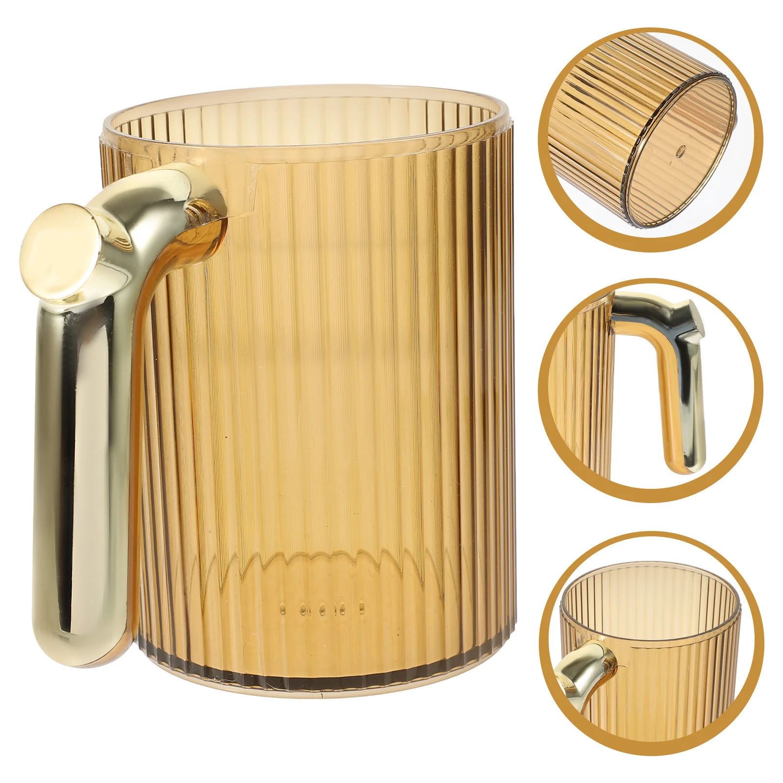 

Large Capacity Toothbrush Cup Modern Elegant Design Suitable for Bedroom Bathroom Travel Mug Drink Water Milk Mouth Wash Cups