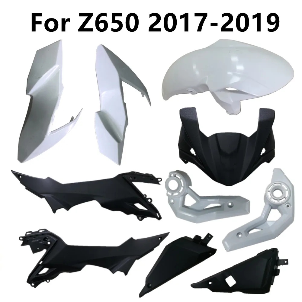 

Bodywork Fairing Components ABS For Kawasaki Z650 17-18-19 ZR650 ER650 2017 2018 2019 Injection Molding Unpainted Accessories